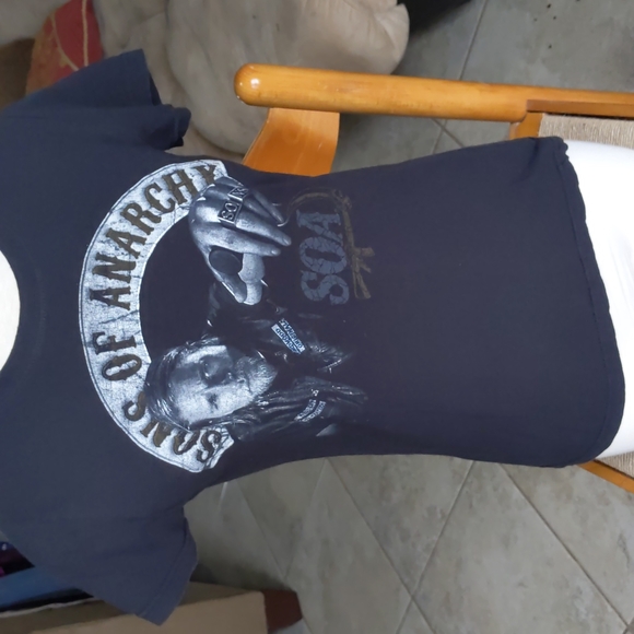 T-Shirt Sons Of Anarchy - 100% Coton Imprimé - Marque Gildan - Taille Multiple Unisexe